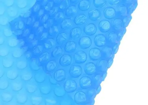 Folie solară plutitoare piscină, rotundă, PE, 300 cm, albastru - 4/5