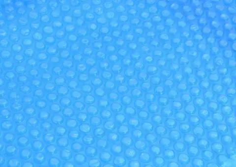 Folie solară plutitoare piscină, rotundă, PE, 300 cm, albastru - 5/5