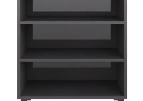 Servantă, gri extralucios, 57x35x70 cm, PAL - 4/5