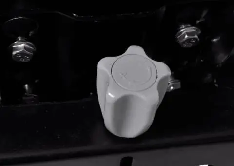 Scaun de tractor cu suspensie, negru - 4/5