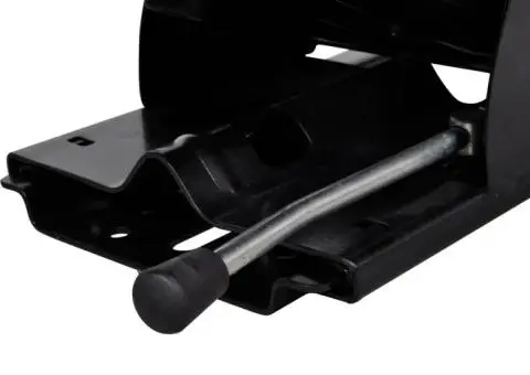 Scaun de tractor cu suspensie, negru - 5/5