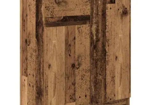 Bufetă cu sertar Lemn vechi 71x35x84 cm Lemn prelucrat - 4/5