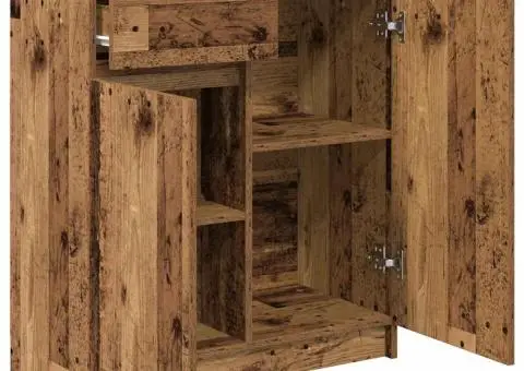 Bufetă cu sertar Lemn vechi 71x35x84 cm Lemn prelucrat - 5/5