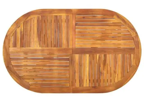 Set mobilier de grădină, 5 piese, negru - 4/5