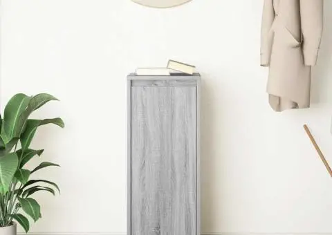 Bufetă gri Sonoma 29,5x34x76 cm Lemn prelucrat - 3/5