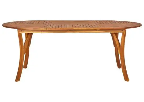 Set de masă pentru grădină, 7 piese, gri - 4/5