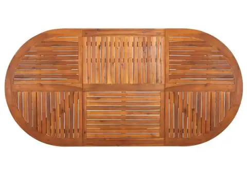 Set de masă pentru grădină, 7 piese, gri - 5/5