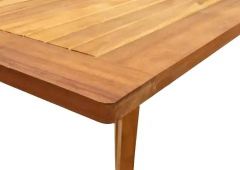 Set de masă pentru grădină, 5 piese, gri deschis - 5/5