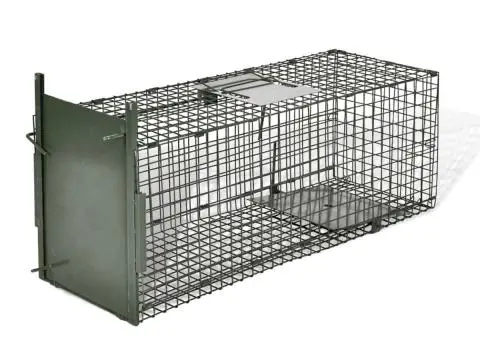 Cușcă capcană cu 1 ușă - 3/4