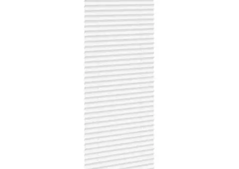 Jaluzea plisse, alb, 60x150 cm, pliuri - 4/5