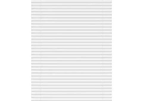 Jaluzea plisse, alb, 90x150 cm, pliuri - 2/5