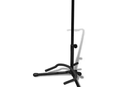 Stativ pentru chitară, reglabil și pliabil - 1/5
