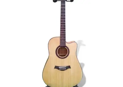 Stativ pentru chitară, reglabil și pliabil - 5/5