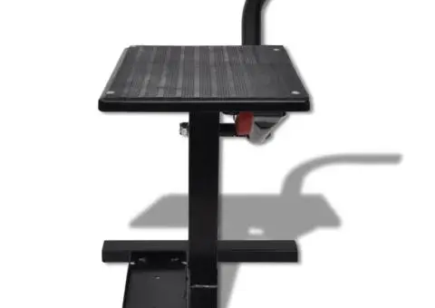 Stativ de ridicare profesional pentru motociclete, negru - 2/5