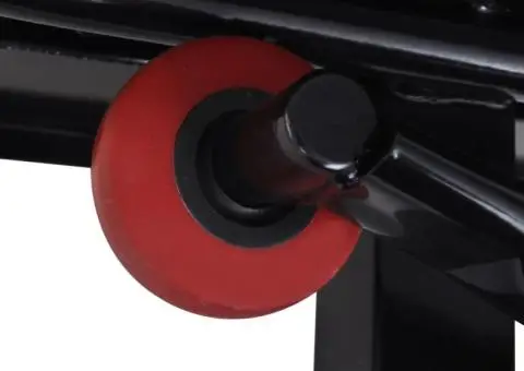 Stativ de ridicare profesional pentru motociclete, negru - 4/5