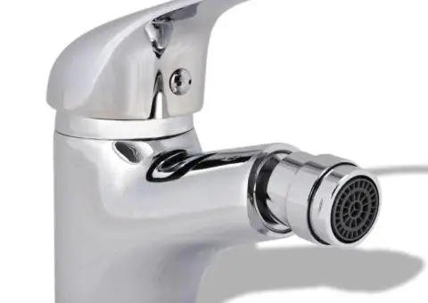 Baterie robinet pentru bideu baie, crom - 1/5