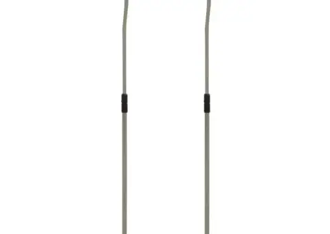 Standuri universale pentru boxe, 2 buc., argintiu - 2/5