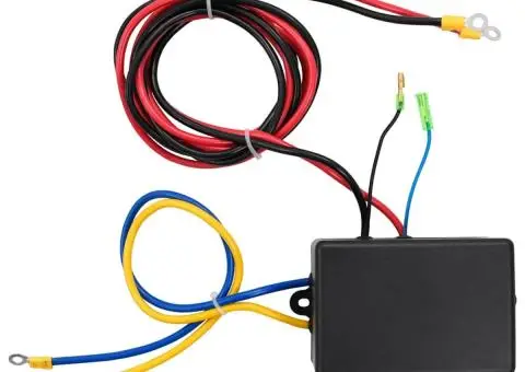 Vinci electric 12 V/1360 kg cu placă de montaj a scripetelui - 5/5