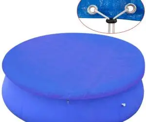 vidaXL Prelată de piscină pentru piscine rotunde supraterane de 300 cm