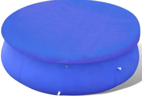 Prelată de piscină pentru piscine rotunde supraterane de 300 cm - 2/5