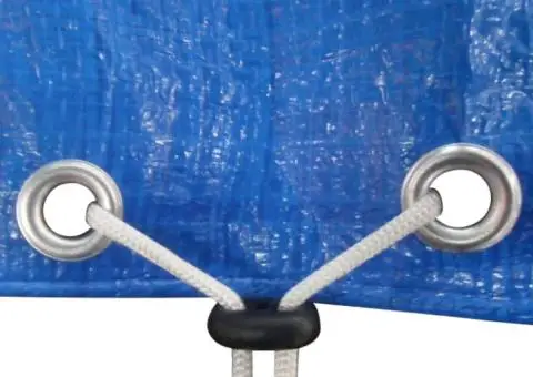 Prelată de piscină pentru piscine rotunde supraterane de 300 cm - 5/5