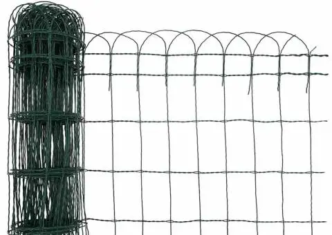 Gard delimitare grădină fier vopsit electrostatic 25 x 0,65 m - 4/5