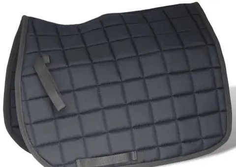 Set șa călărie 5-în-1 16", piele naturală, negru, 14 cm - 5/5