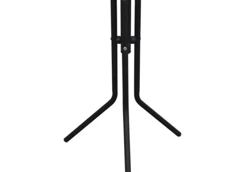 Suport de haină, negru, metalic - 2/4