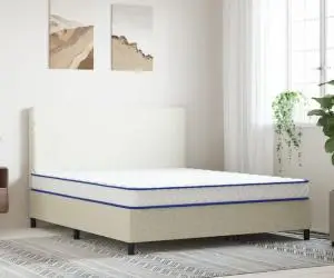vidaXL Saltea din spumă cu memorie, 200 x 160 x 17 cm, moale