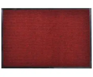 Covoraș PVC roșu, 90 x 60 cm