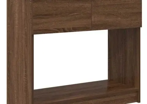 Consolă cu sertare Stejar maro 85,5x38,5x74,5 cm - 4/5