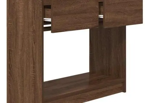 Consolă cu sertare Stejar maro 85,5x38,5x74,5 cm - 5/5