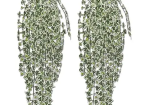 Tufiș de iederă artificială, 2 buc., pestriță, 90 cm