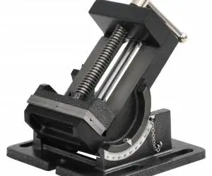 vidaXL Menghină cu înclinare mașină găurit, acționare manuală, 110 mm