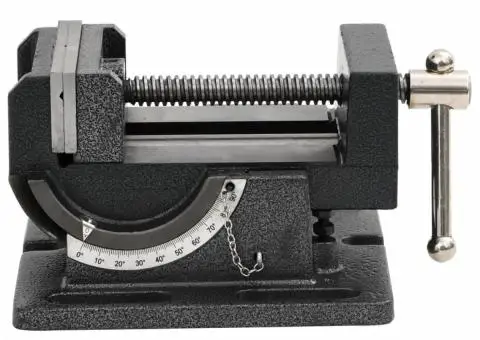 Menghină cu înclinare mașină găurit, acționare manuală, 110 mm - 3/5