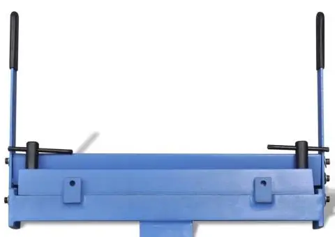 Mașină fălțuit tablă, operare manuală, 450 mm - 2/5