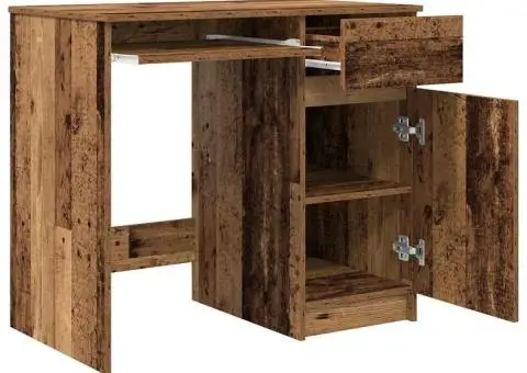 Birou lemn vechi 86x49x76 cm lemn prelucrat - 5/5