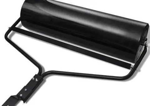 Rolă de grădină pentru iarbă, negru, 68 L - 1/4