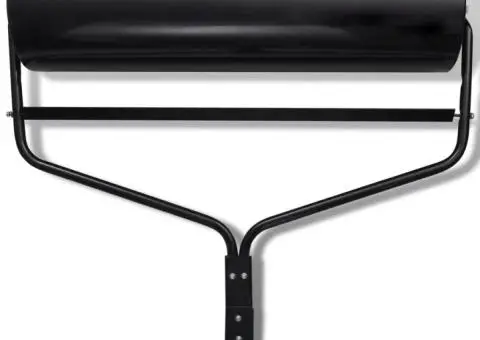 Rolă de grădină pentru iarbă, negru, 68 L - 2/4