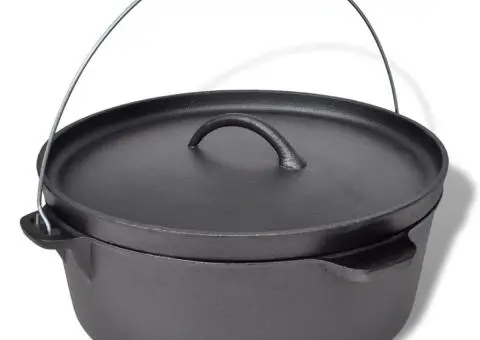 Cratiță din fontă cu accesorii 11,3 L - 2/5