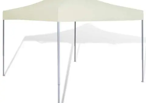 41463 Cream Foldable Tent 3 x 3 m - 1/5