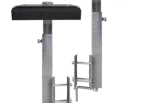 Set de 2 suporturi cu bară solidă pentru remorcă barcă 63 - 88 cm - 4/5
