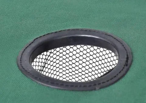 Masă de camping pliabilă, verde închis - 2/5