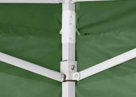 41468 Green Foldable Tent 3 x 3 m with 4 Walls - 4/5