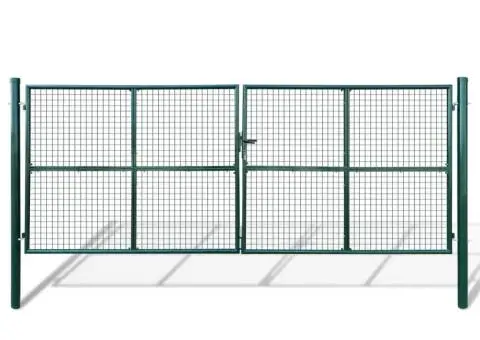 Poartă de gradină plasă, 415 x 200 cm / 400 x 150 cm - 1/4