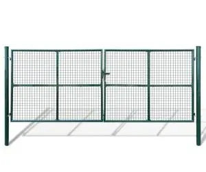 vidaXL Poartă de gradină plasă, 415 x 200 cm / 400 x 150 cm
