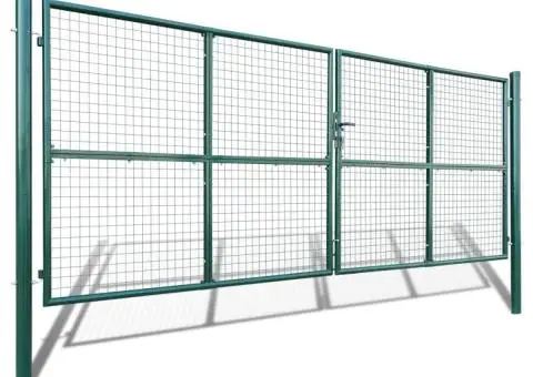 Poartă de gradină plasă, 415 x 200 cm / 400 x 150 cm - 2/4