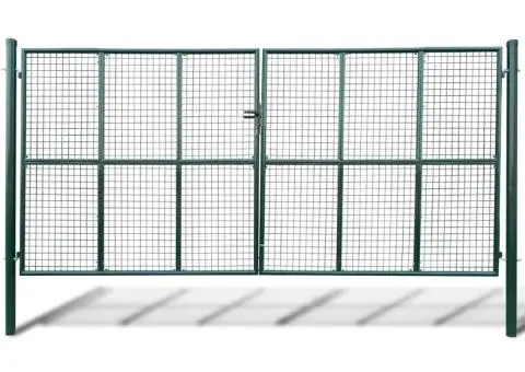 Poartă de gradină plasă, 415 x 150 cm / 400 x 100 cm - 1/4