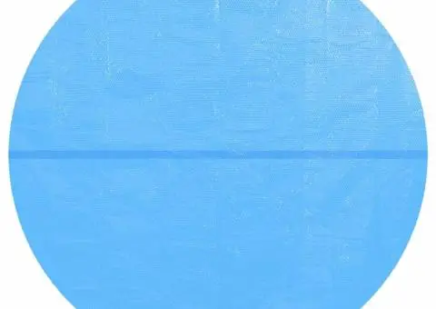 Folie solară rotundă din PE pentru piscină, 549 cm,  albastru - 3/5