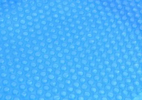 Folie solară rotundă din PE pentru piscină, 549 cm,  albastru - 5/5